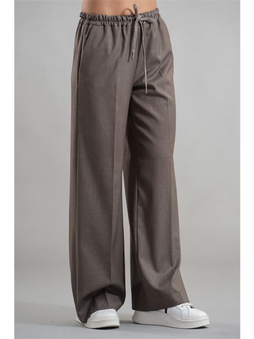 Pantalone elastico federica erre | BELINDA 5331FANGO